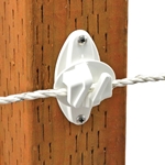 Insulator Wood Post Claw White