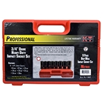 Socket Impact Deep 3/4" Drive MM Set