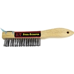 Brush Shoe With Scraper