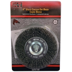 Brush 4" Circular End Coarse Hex