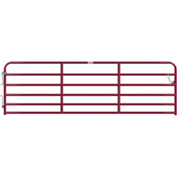 Gate Cattle 14' 6 Rail 2" Red