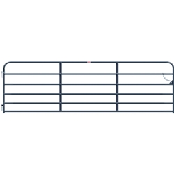 Gate Utility 14' 6 Rail Gray