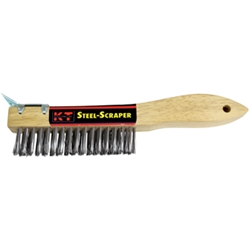 Brush Shoe With Scraper