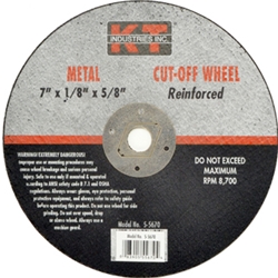 Wheel Cut-Off 7" X 1/8" X 5/8"