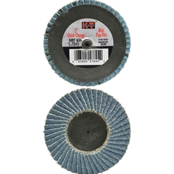 Disc Mini Flap 3" 36 Grit Blu Zi