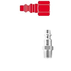 Nipple 1/4" X 1/4" Male NPT 10 pk