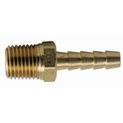 Hose End 1/4" M NPT X 1/4" Barb