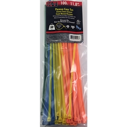 Tie Cable 11.8" Assorted Colors SD 100